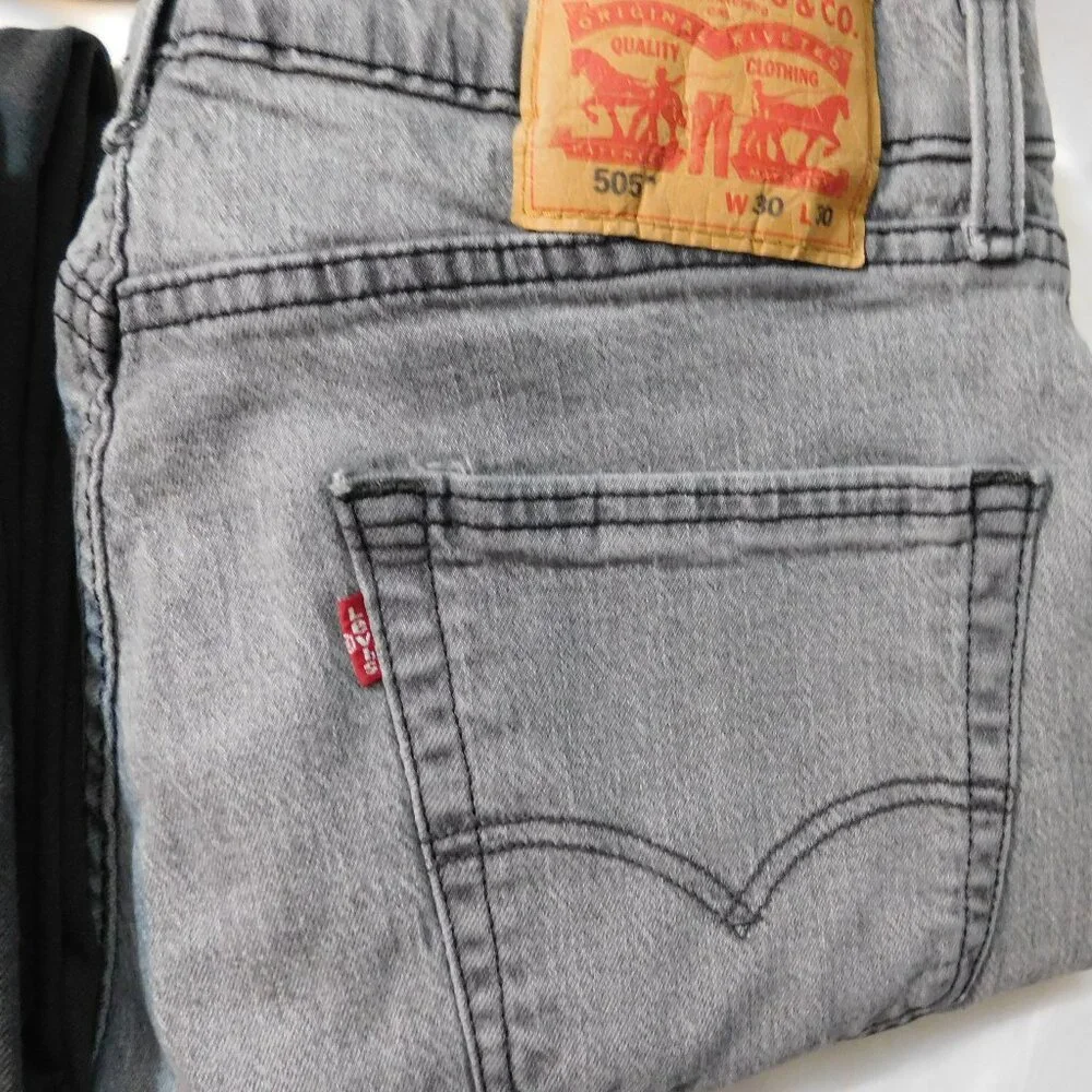 Levi's Jeans 505 Lot of 5 Pairs Men's